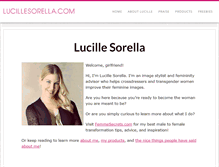 Tablet Screenshot of lucillesorella.com
